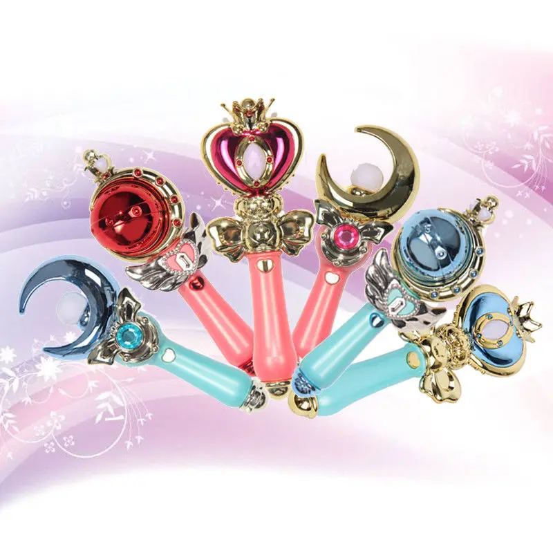Аниме карта Captor Sakura Sailor Moon волшебная палочка для детей косплей реквизит