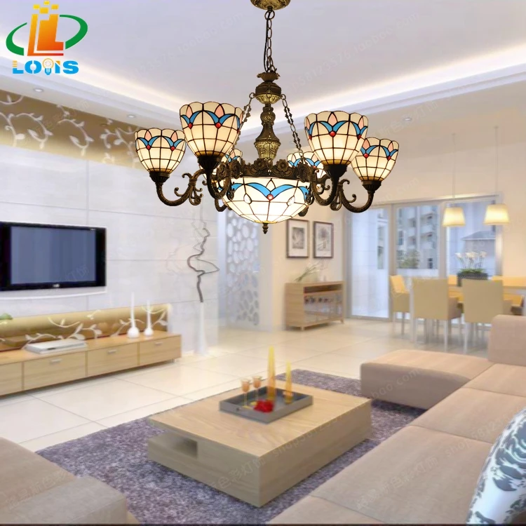 人気 新品北欧アメリカンパストラルティファニーシャンデリアリビングルームレスT 人気 新品北欧アメリカンパストラルティファニーシャンデリアリビング