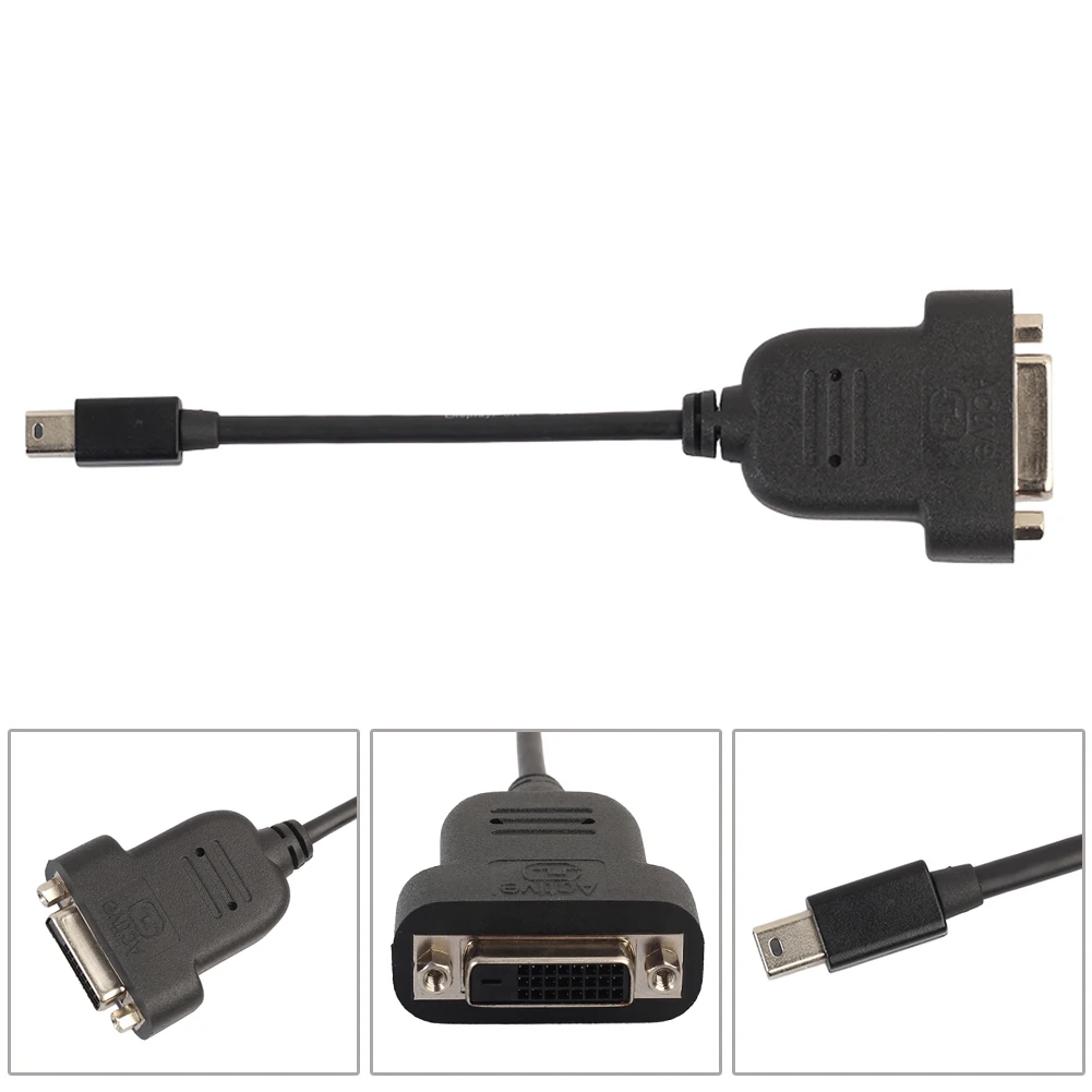 Адаптер Mini Active Displayport DP на DVI кабель Eyefinity шнур для ТВ видео устройства поддержка HD