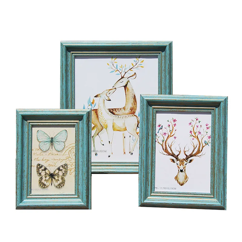 

Classic Europe Photo Frame Resin 5 inch-12 inch A4 Picture Frame for Home Wedding Table Desktop Hanging Decoration Gift