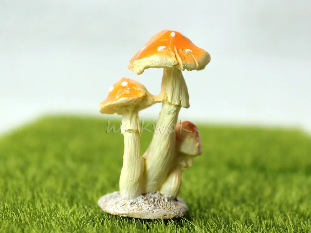 Резиновый гриб Toadstool ecoratical Dots растительные горшки волшебный сад-Террариум домашний аквариум DIY Рождественское украшение пейзаж капля