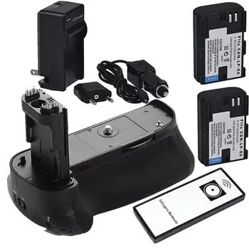 

Battery Grip For Canon EOS 5D Mark III 5DIII 5D3 Camera as BG-E11 + IR Remote + 2x LP-E6 battery + Wall/car Charger + EU plug