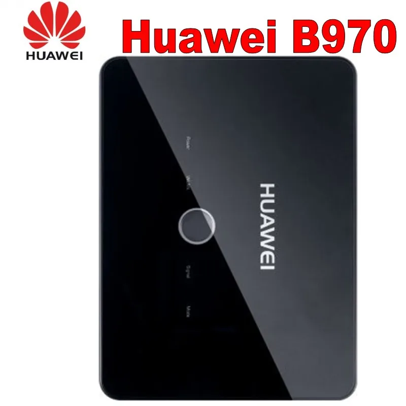 Лот из 10 шт разблокирована huawei B970 3g беспроводной маршрутизатор шлюза HSDPA WI-FI маршрутизатор с sim-карты слоте 4 порта LAN