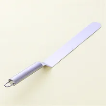 Кухонный инструмент из нержавеющей стали для торта на день рождения, лопатка для крема, прямой скребок для масла, инструмент для торта, помадка, выпечка, кондитерские изделия