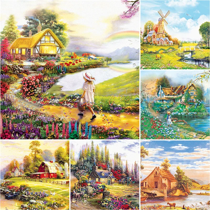 1000 Pieces Children Adult Kids Puzzles Educational Toy Decoration Jigsaw Puzzle 