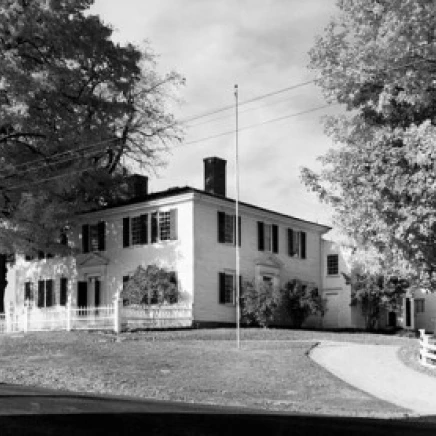 Facade of a house  Franklin Pierce Homestead  Hillsborough  New Hampshire  USA Poster Print (24 x 36)