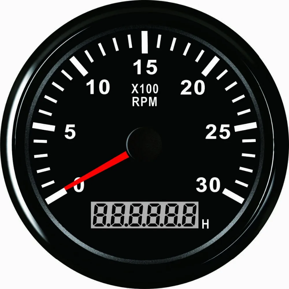 85 mmtachometer 0-3000 об/мин 12 V 24 V с Подсветка