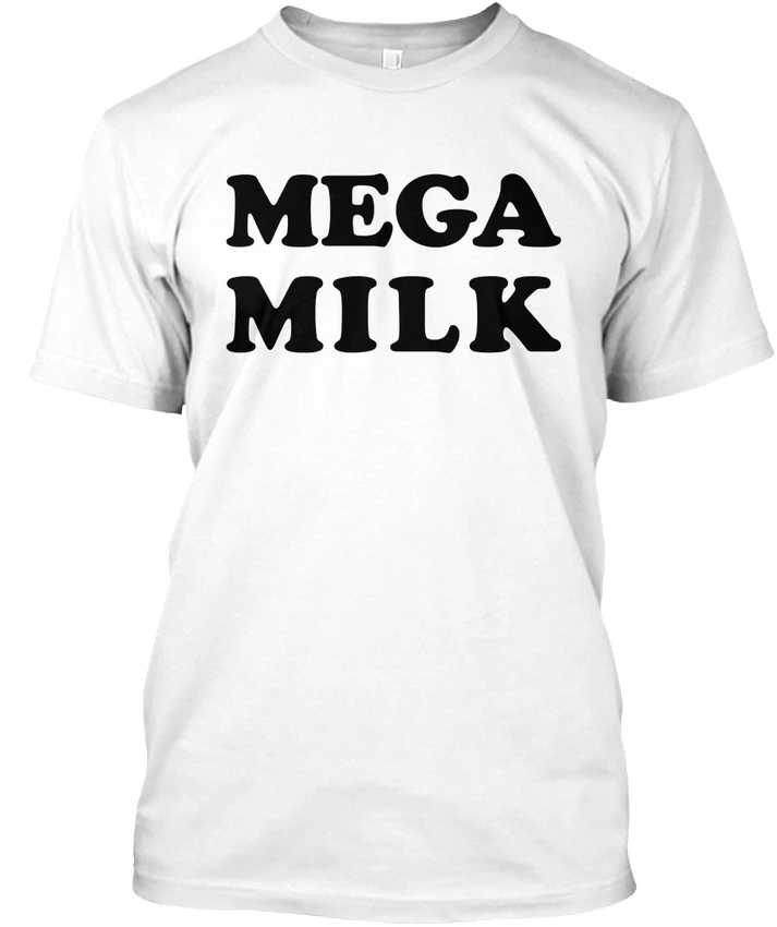 Mega Milk Popular Tagless Tee T Shirt In T Shirts From Mens Clothing 