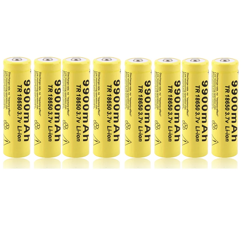 

Cncool 20pcs 3.7V 18650 Battery 9900mah lithium batteria rechargeable lithium battery for flashlight Torch Accumulator Cells