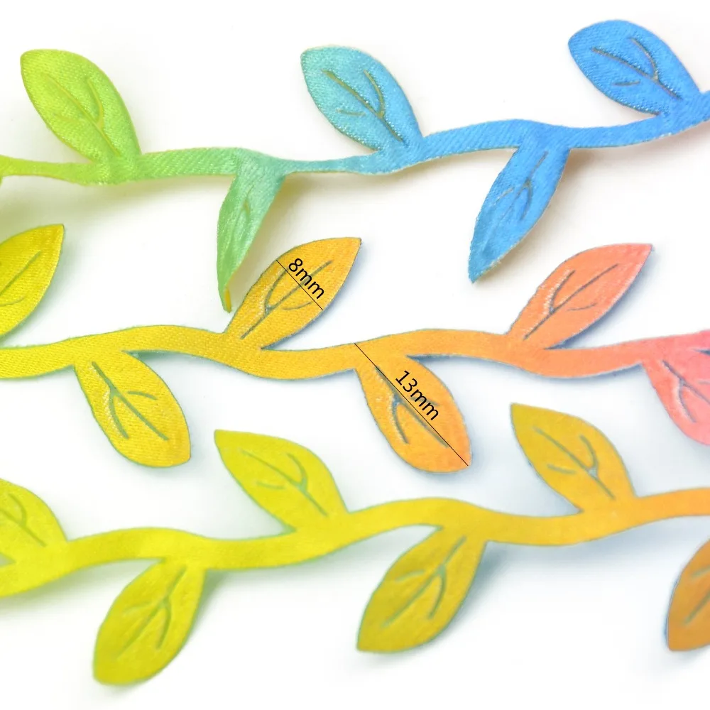6 м многоцветные искусственные зеленые шелковые листья цветы из ротанга DIY аксессуары для гирлянды для свадебного украшения Искусственный Скрапбукинг