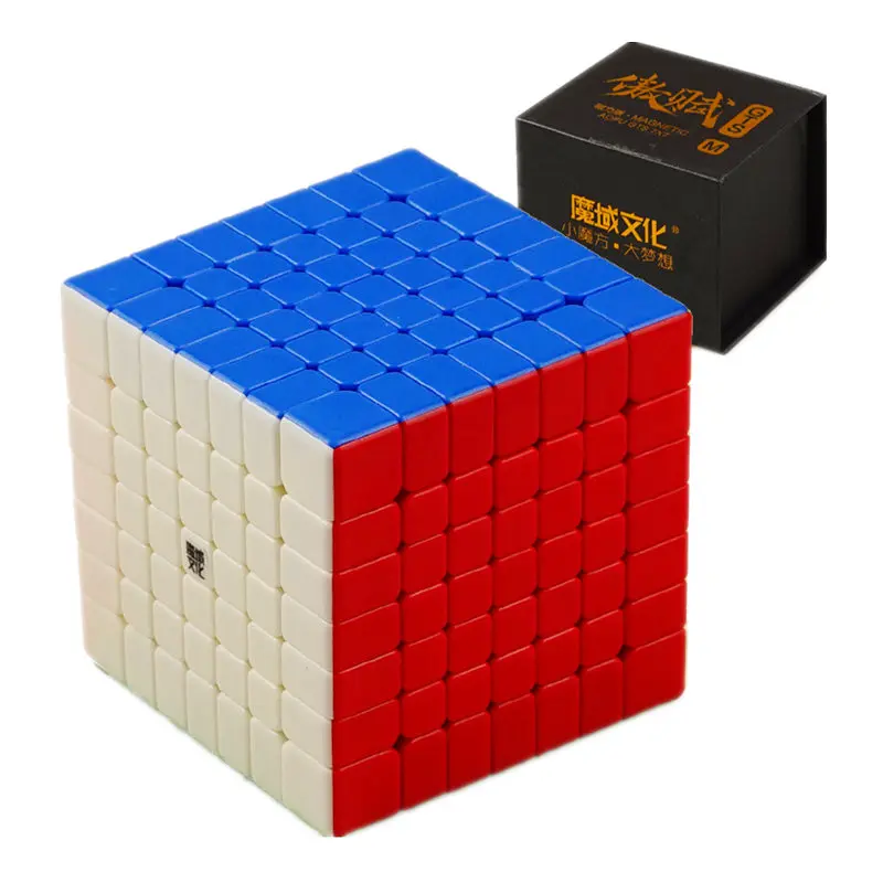 Moyu Aofu GTS 7x7x7 Магнитный куб Professional GTSM 7x7 Magic Скорость Cube м твист развивающие игрушки