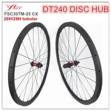 NEW 12 100 12 142mm thru axle cyclcocross wheelsets 30mm 25mm tubular disc brake wheelsets for
