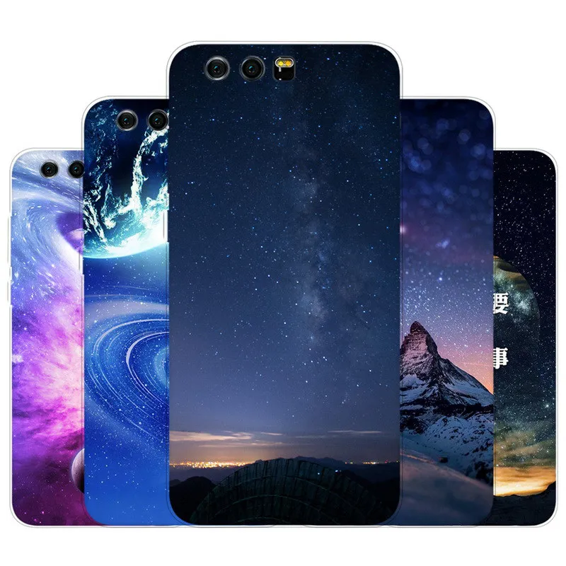 

Phone Case For Huawei Honor 9 Lite LLD-L31 Silicone Soft Back Cover For Huawei Honor9 STF-L09 Protection Case Star Space ky103