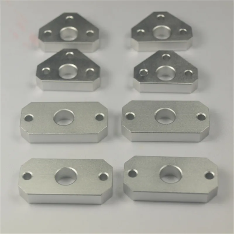 

Funssor 1set*Replicator Flashfoge/CTC 3D printer Upgrade CNC aluminum X/Y axis rod guide ring extended guide ring kit