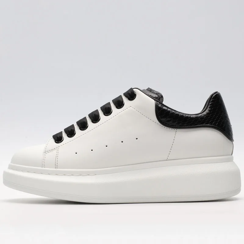 

Top Quality Women Men Sneakers White Casual Fashion Walking Sport Shoes For Male Genuine Leather Sneakers Man Luxury Brand