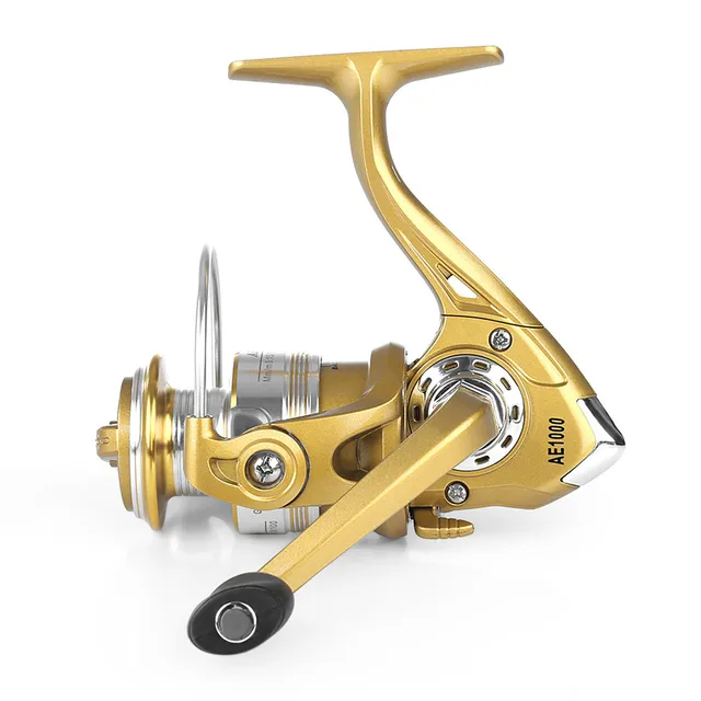 Best Offers 12 + 1BB Aluminum Alloy Golden Fly Fishing Reel with Left Right Interchangeable Handle Gear ratio 5.2:1 Fully adjustable cast Best Offers 12 + 1BB Aluminum Alloy Golden Fly Fishing Reel with Left Right Interchangeable Handle Gear ratio 5.2:1 Fully adjustable cast