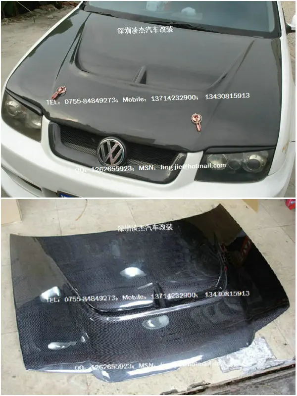 Vw old бора 02 ~ 05 углеродного волокна капот открыть поддержка установка|fiber install|fiber