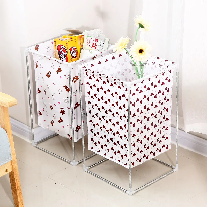

1pcs Folding Dirty Clothes Storage Basket Waterproof Storage Basket For Bathroom Home Multi-Function Toy Organizer Storage Shelf