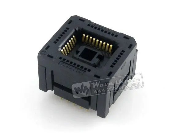 PLCC32 IC120-0324-309 PLCC Yamaichi IC тестовый разъем программирующий адаптер 1,27 мм Шаг Live-ошибка