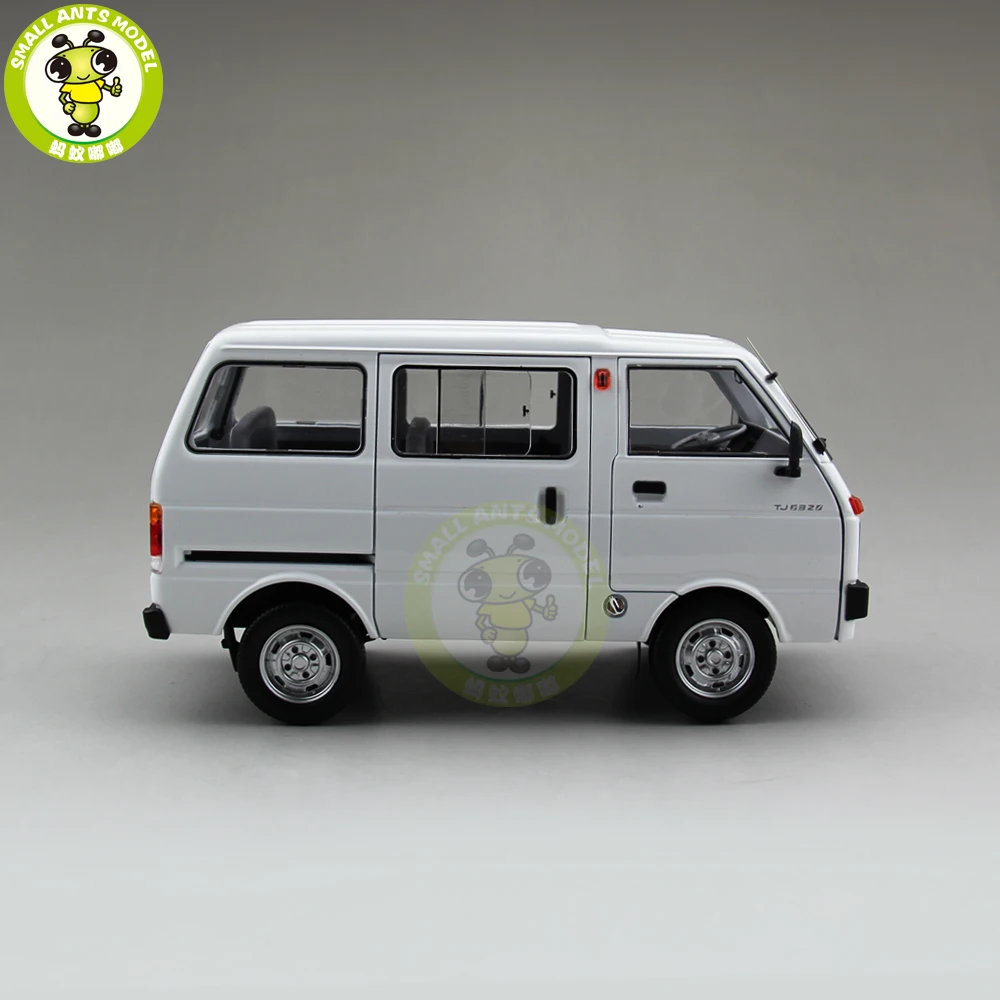 1/18 DAIHATSU Китай Тяньцзинь хуали TJ110 литой автомобиль фургон Модель Игрушка Подарочная Коллекция белый