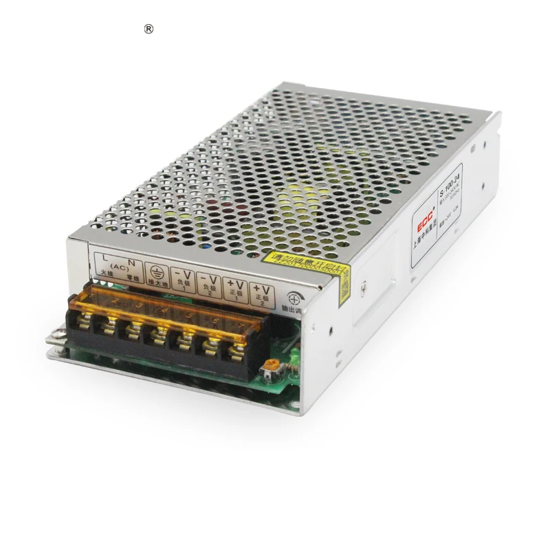 

Switching Mode Power Supply S-100W-24V 4.2A Camera AC Change DC Direct
