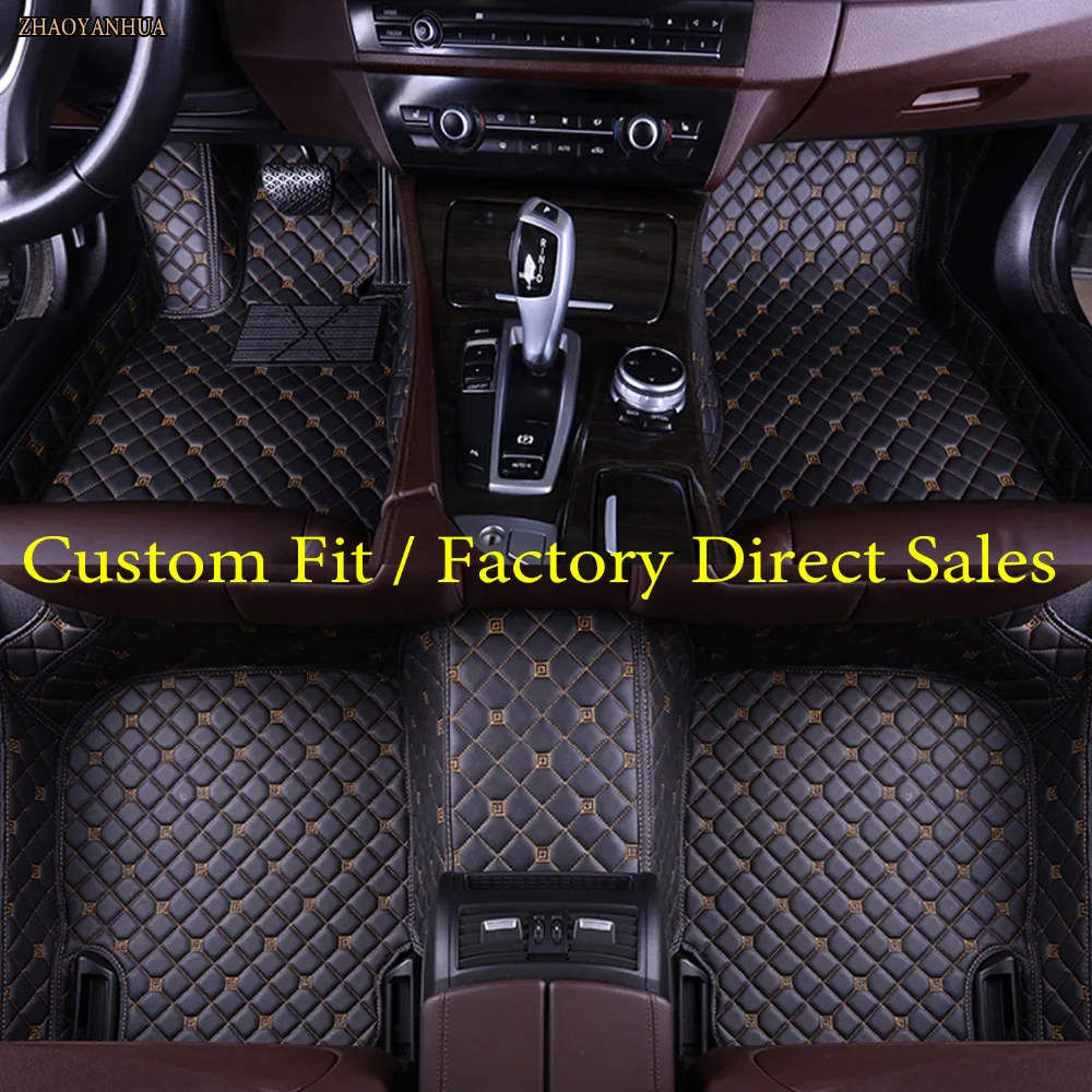 

ZHAOYANHUA Car floor mats for Infiniti EX25 FX45/50 G35/37 JX35 Q70L QX80/56 5D all weather car-styling carpet floor liner