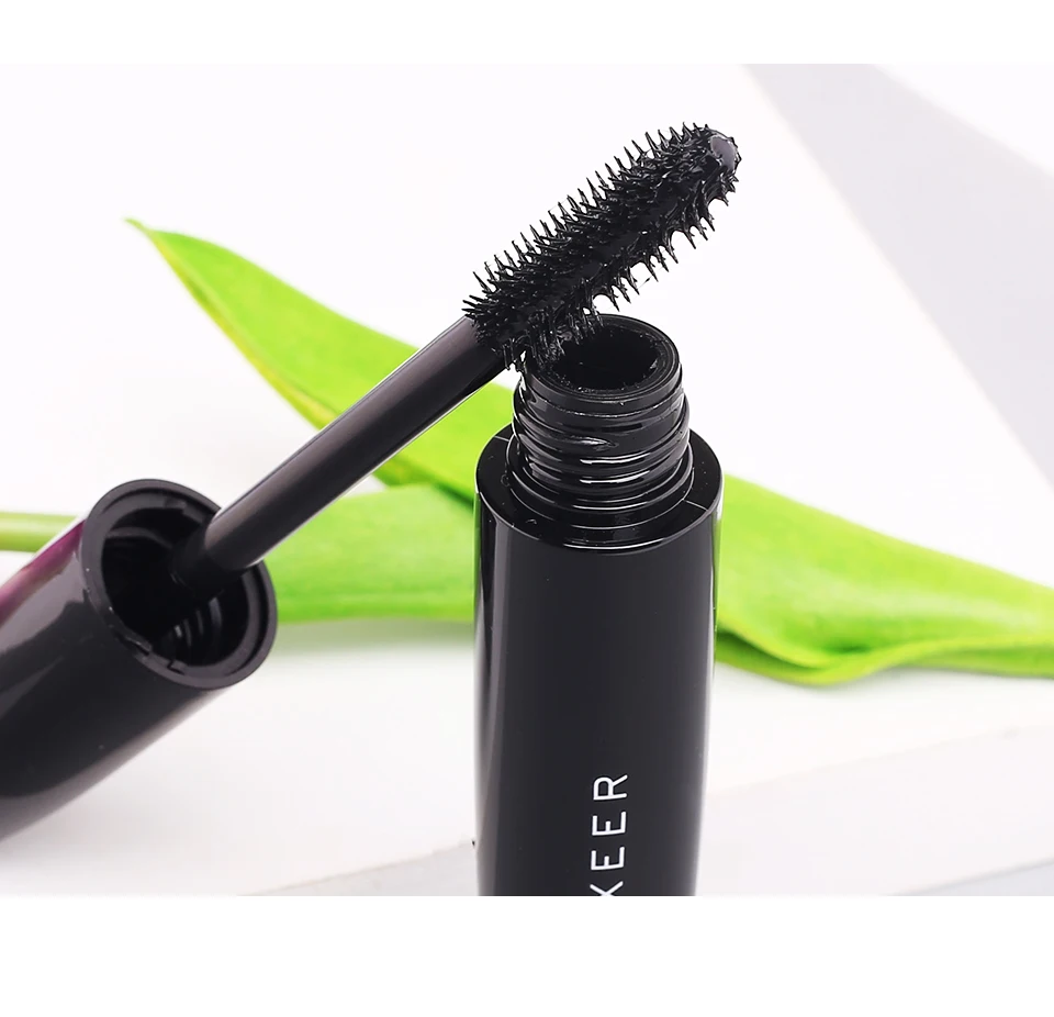 BANXEER Fluffy Volume Mascara Makeup 4D Silk Fiber Lash Mascara Waterproof Rimel 3d Mascara Extension Thick Long Curling Eyelash