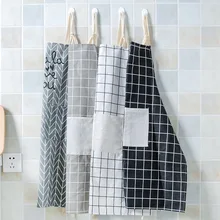 Cheap 1pcs Women Men Apron Commercial Restaurant Home Bib Spun Poly Cotton Kitchen Aprons Korean Fashion Simple Cheap 1pcs Women Men Apron Commercial Restaurant Home Bib Spun Poly Cotton Kitchen Aprons Korean Fashion Simple