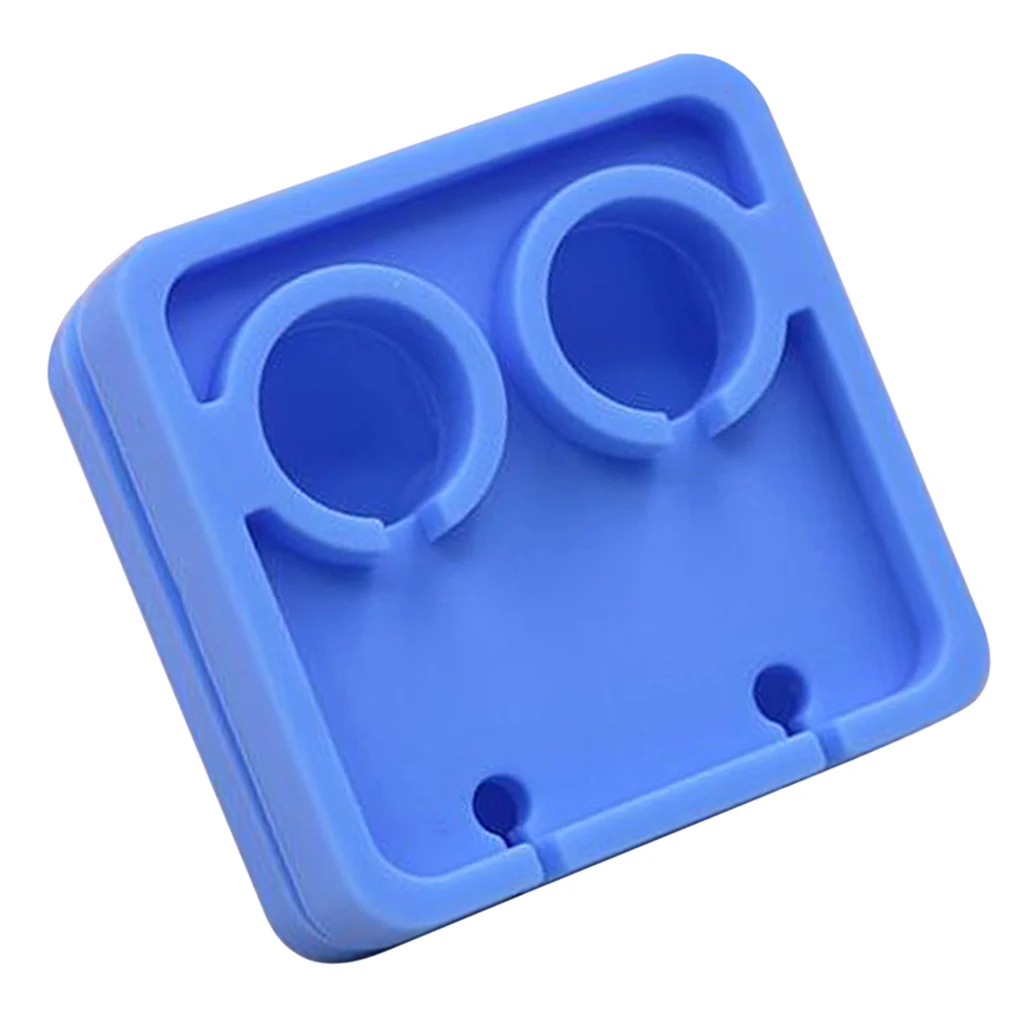 Fashion Portable Earbuds Storage Box Case Silicone Earphone Cable Organizer Earbuds Cable Winder
