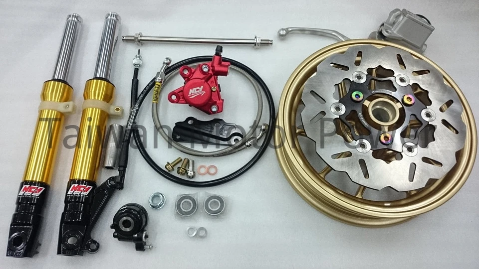 Taiwan rpm Forks Caliper 10" Wheel Disc Brake Kit fit HONDA RUCKUS