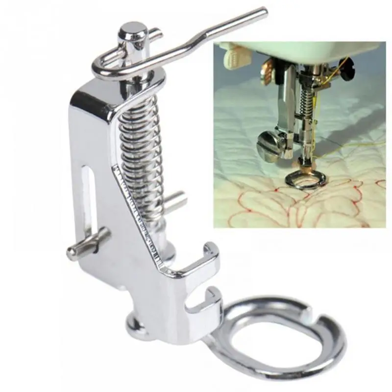 New 4021L Household Sewing Machine Parts Darning Foot Presser Foot Close Open Toe Quilting Foot