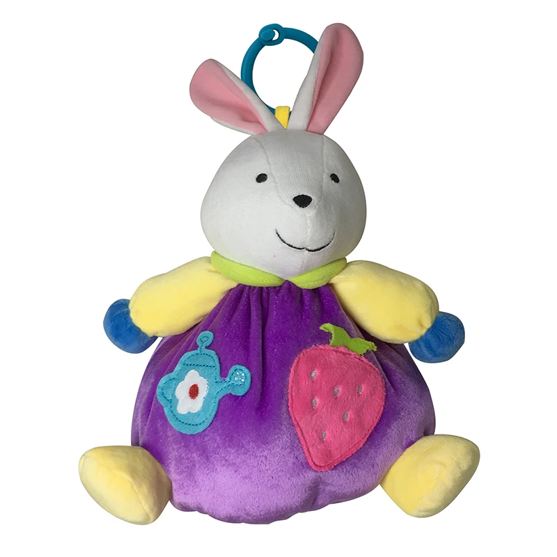 4 styles Animals Baby Plush Toys soft Elephant Calm Doll Towel Baby