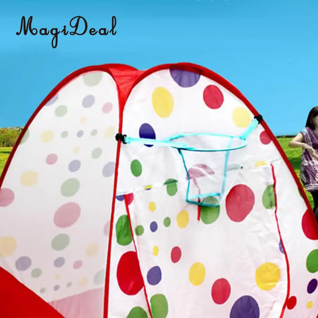 Kids Play Tent Ball Pit Ball Shooting Basket Toy Indoor Outdoor Game