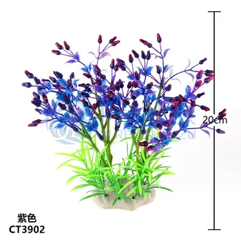 

2pcs/Lot * Wholesale Aquarium Supplies Aquarium Aquarium Landscaping Simulation Water Grass CT39