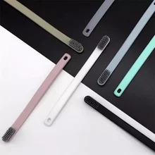 50 шт./компл. одноразовая зубная щетка для гостиницы портативная бамбуковая Угольная щетка для чистки зубов Зубная щетка для путешествий инструменты для чистки зубов