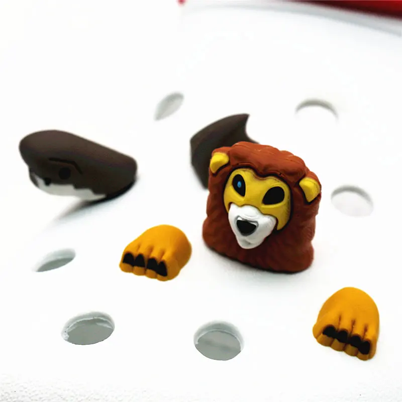 Novelty 3D Dragon Snake Garden Shoe Decoractions Cartoon Animals Style Croc Shoe Charm Accessories Give Your Child the Best Gift