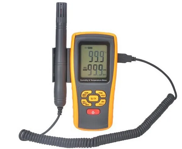 

Digital Humidity Temperature Meter -10 to 50 Degree -20 to 1000 Degree Temperature And Humidity Tester