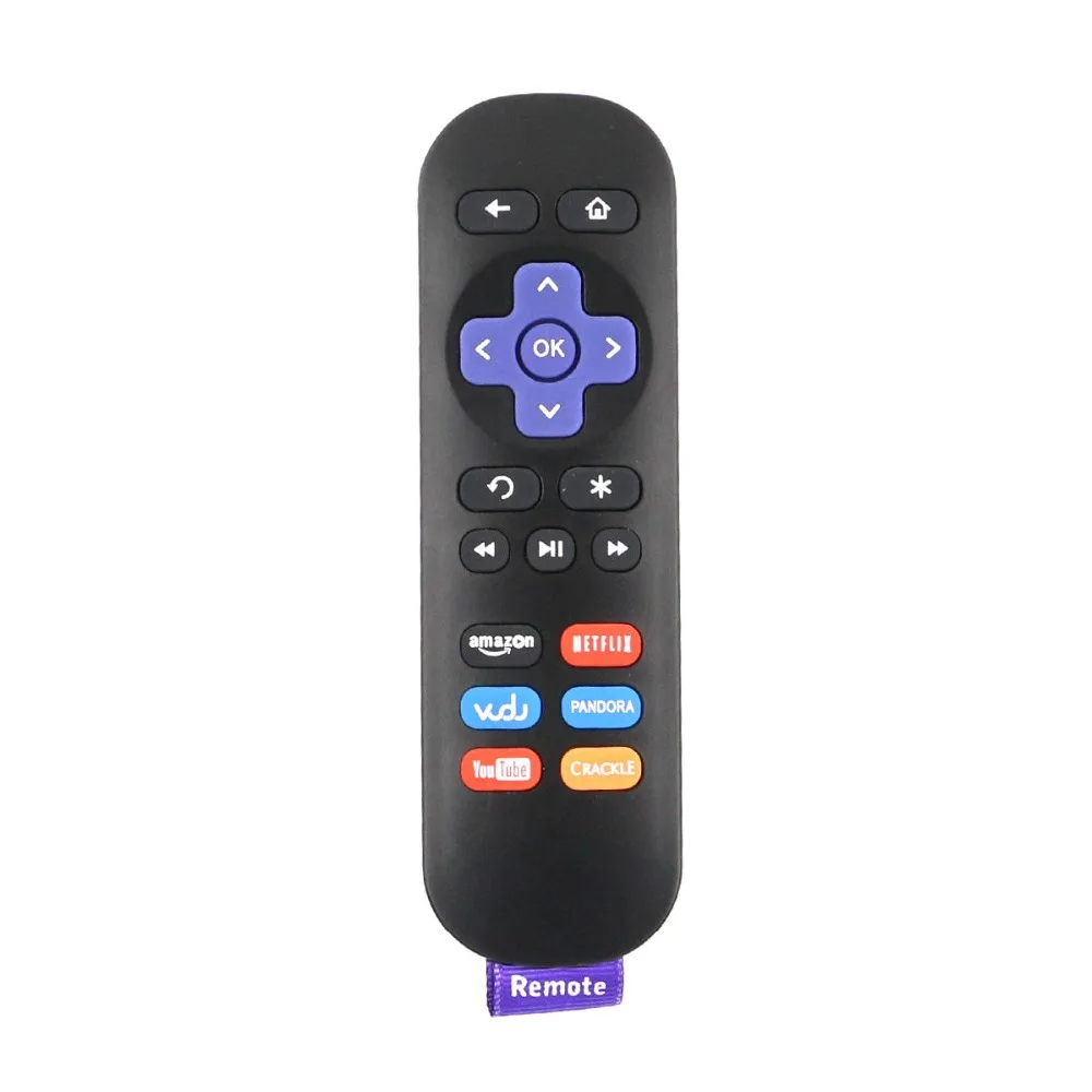 

New Replace IR Remote for Roku 1 2 3 4 LT HD XD XS with Netflix Youtube Vudu Key