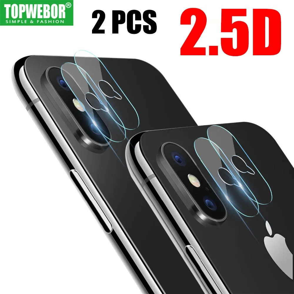 Camera Lens Screen Protector For iPhone X 10 Transparent Clear Back