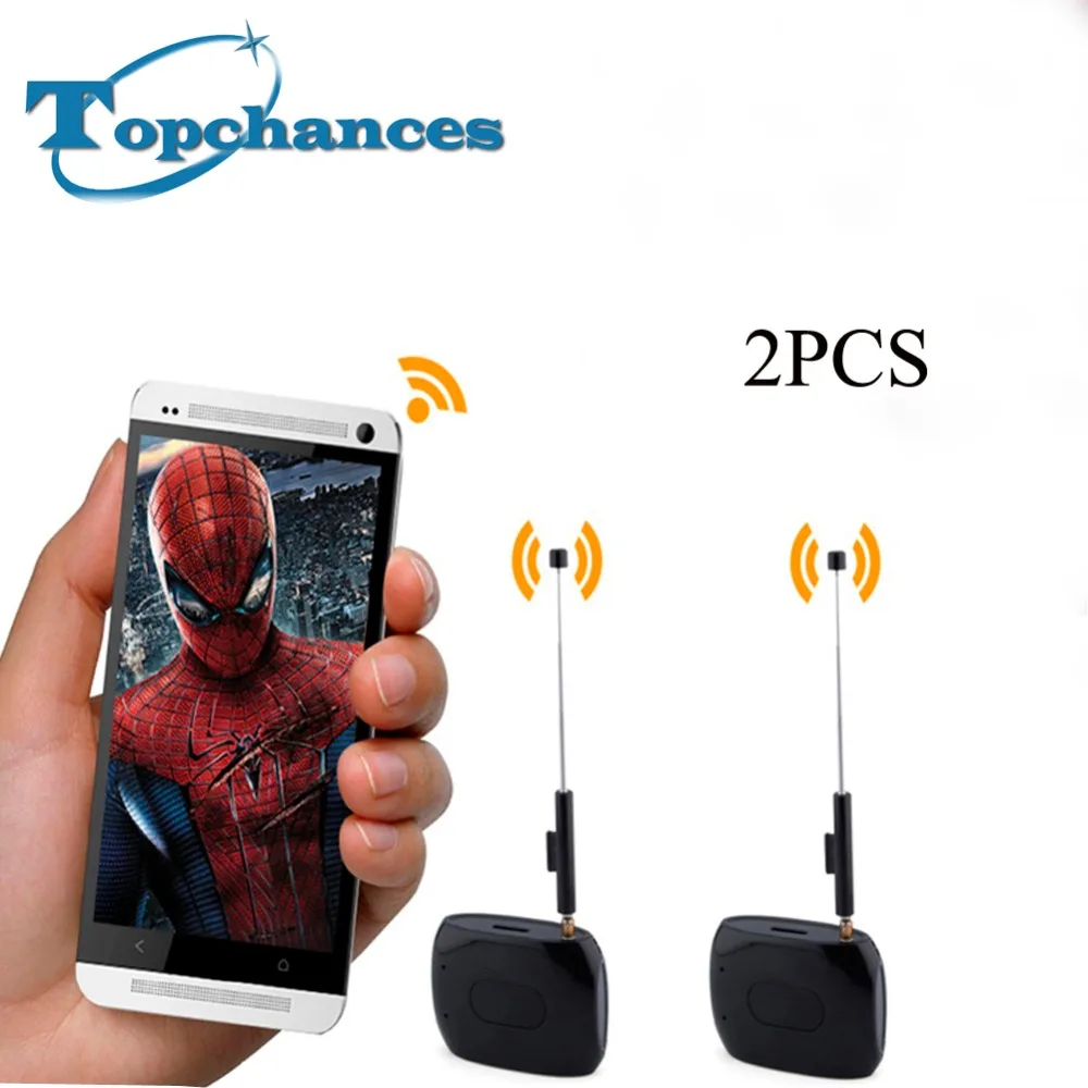 2PCS Newest DVB T ISDB T digital TV Watch Receiver For Iphone iPad iOS