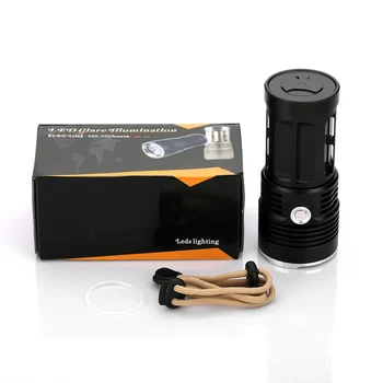 

50000LM 15x XM-L T6 LED Flashlight Torch Outdoor 18650 Hunting Light Torch Lamp