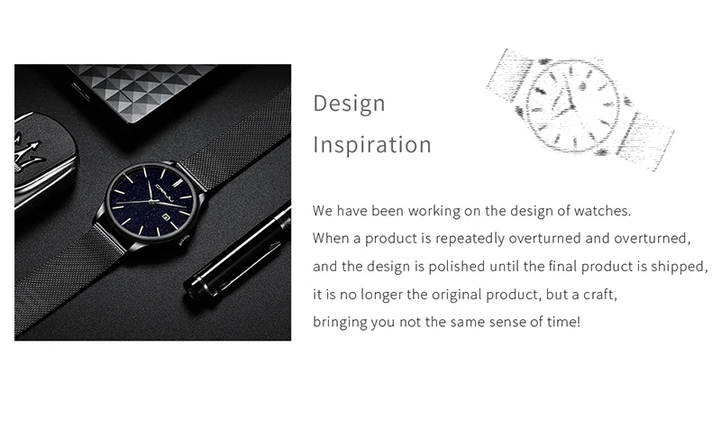 Crrju Men Watch Top Luxury Brand Date Business Starry Sky Mens Watches Stainless Steel Man Wrist Watches reloj hombre 2019 (2)