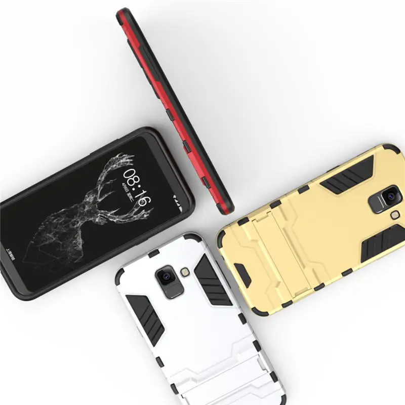 

Whyes For Samsung Galaxy A6 A6 Plus A8 A8 Plus A9 2018 Case Bags PC TPU Hybrid Soft Silicone Cover For Samsung A9 A9 Pro A8 Star