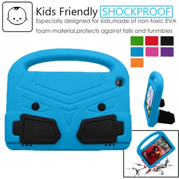 

Luxury Shockproof Case For Amazon Kindle Fire Hd 8 2017 2016 Case Cover Shockproof Children Kids Handle Stand Protective Cover