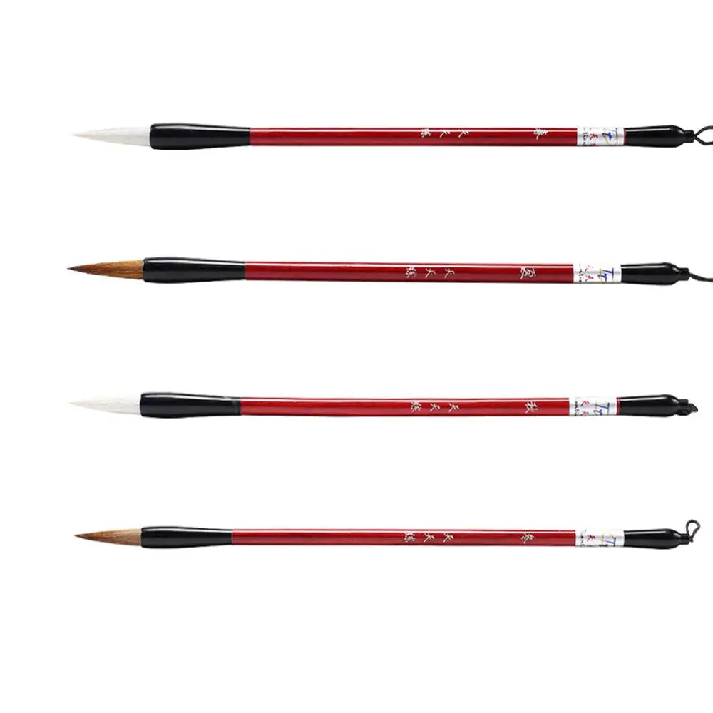 

Chinese Calligraphy Writing Brushes Ink Stick Stone Holder Stamp Washer Set Gift
