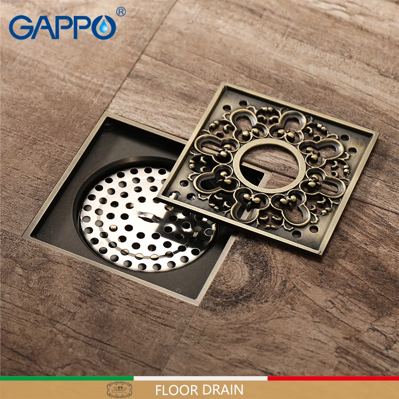 GAPPO Drains shower bath sink plug shower drain stopper floor drain