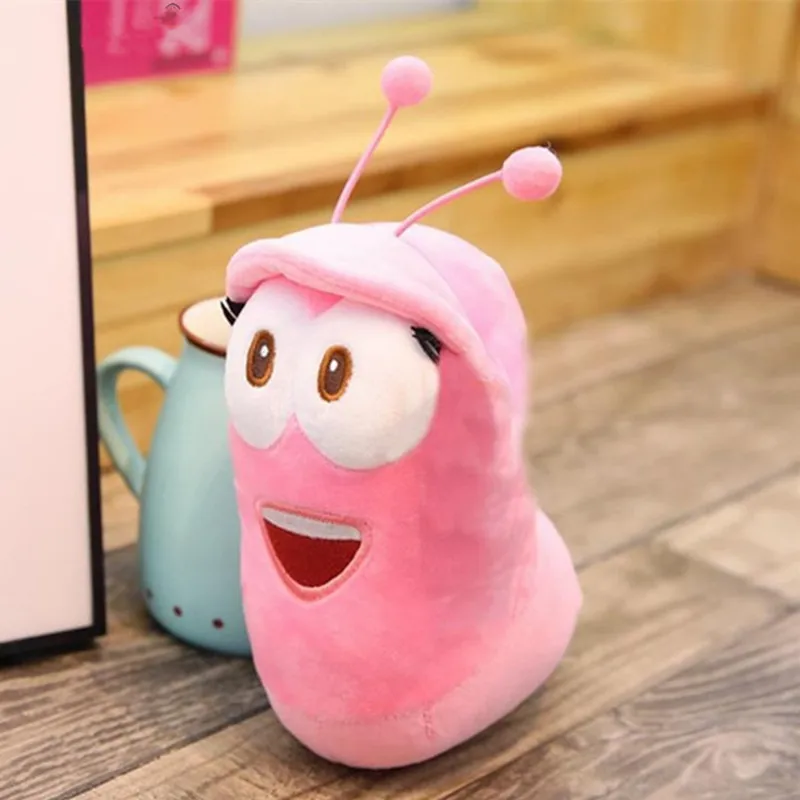 3pcs/lot Korean Anime Fun Insect Slug Creative Larva Plush Toys Cute Stuffed Worm Dolls for Children Birthday Gift Hobbies