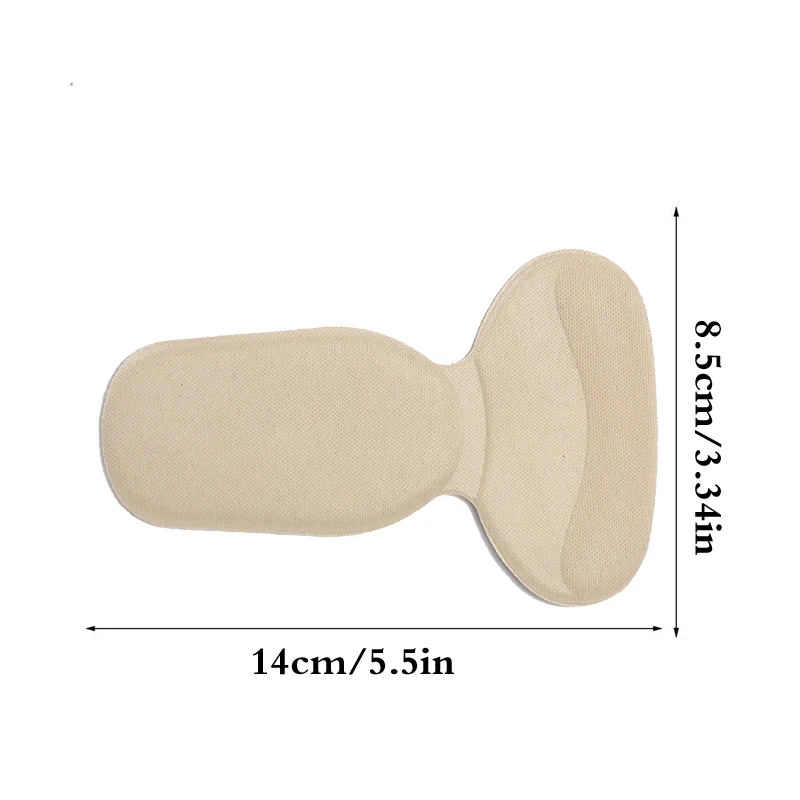 1Pair T-Shape High Heel Grips Liner Arch Support Orthotic Shoes Insert Insoles Foot Heel Protector Cushion Pads for Women