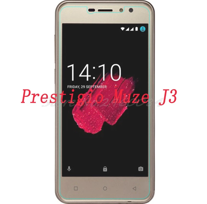 

2PCS NEW Screen Protector phone For Prestigio Muze J3 phone Tempered Glass SmartPhone Film Protective Screen Cover