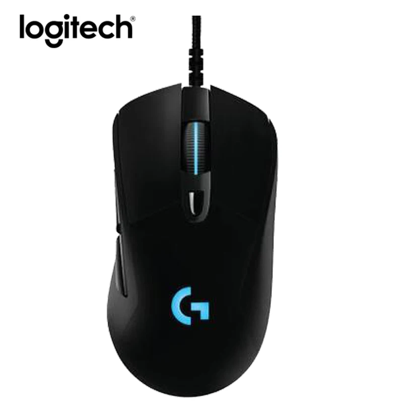 Logitech G403 Проводная игровая мышь raton 12000 точек/дюйм оптическая отслеживание RGB Mause эргономичная мышь для компьютера 6 ключей souris gamer